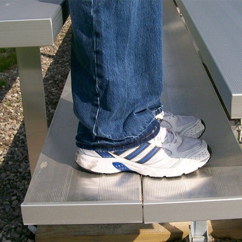 Bleachers With Fencing